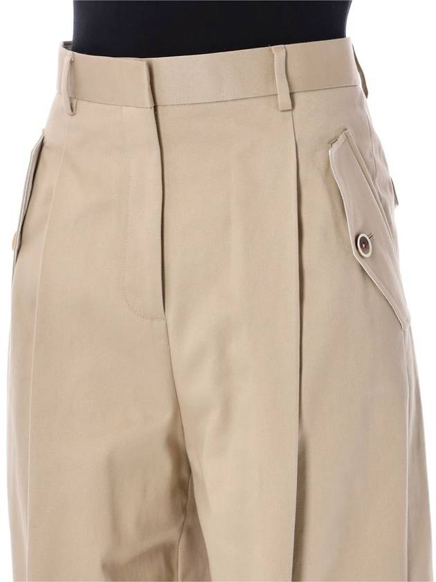 Lanvin Flared Chino Pants - LANVIN - BALAAN 3