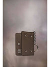 4 Stitch Keyring Card Wallet Brown - MAISON MARGIELA - BALAAN 3