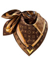 Confidential Monogram Scarf Brown - LOUIS VUITTON - BALAAN 4