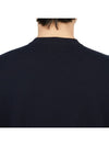 Cotton Knit Top Navy - CP COMPANY - BALAAN 8