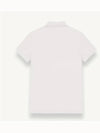 24SS Le Logo Collar Short Sleeve TShirt White - COLMAR - BALAAN 6