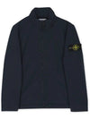 Soft Shell RE Dye Technology Light Weight Zip-up Jacket Navy - STONE ISLAND - BALAAN 4