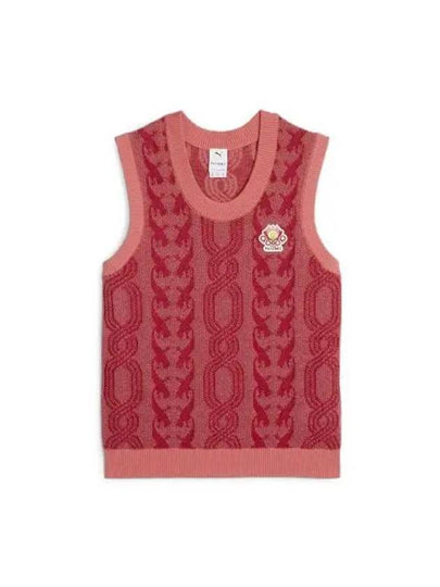 Palomo Crewneck Sleeveless Red Pink - PUMA - BALAAN 2