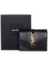 Sulpice Card Half Wallet 553560 02G0W 1000 Black - SAINT LAURENT - BALAAN 5