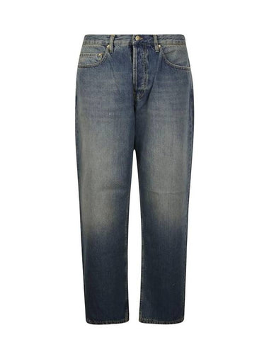 Journey Wide Leg Wash Jeans Blue - GOLDEN GOOSE - BALAAN 1