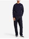 Tricolor Fox Patch Sweatshirt Dark Navy - MAISON KITSUNE - BALAAN 4