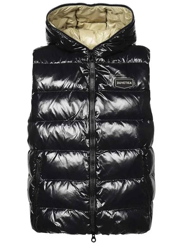 Pherkad Nylon Padded Vest Yellow Black - DUVETICA - BALAAN 2