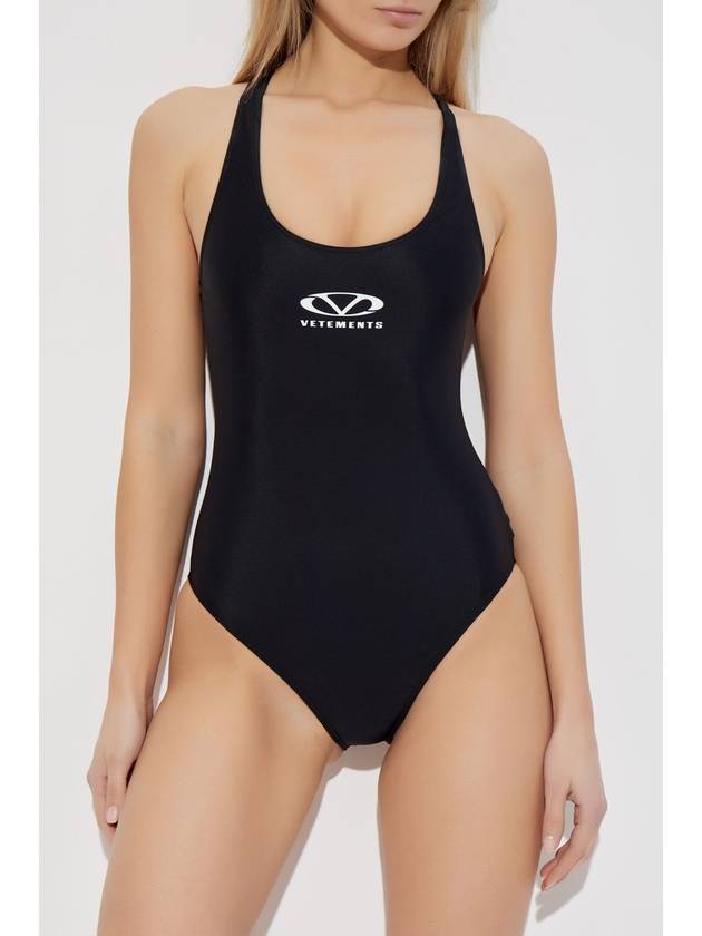 VETEMENTS One-piece Swimsuit, Women's, Black - VETEMENTS - BALAAN 3