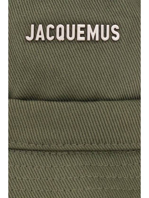 Le Bob Gajo Bucket Hat Khaki - JACQUEMUS - BALAAN 6