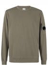 Lens Wappen Light Fleece Sweatshirt Green - CP COMPANY - BALAAN 2