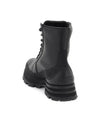 Wander Leather Combat Boots Black - ALEXANDER MCQUEEN - BALAAN 4