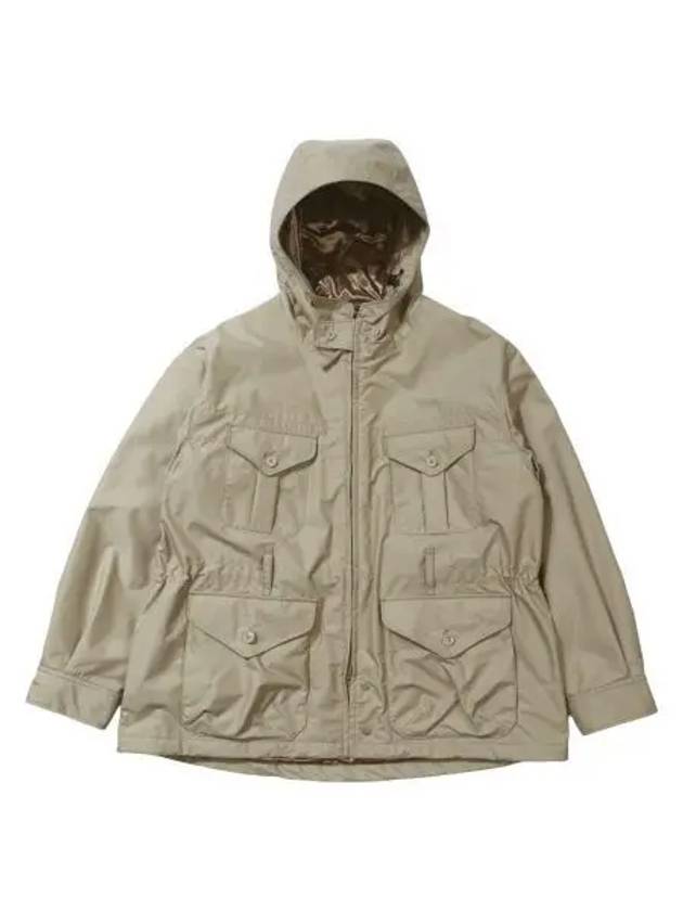 Field Parka C Khaki Nylon 3 Layer Cloth 24F1D032 PS206 ZT198 - ENGINEERED GARMENTS - BALAAN 1