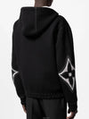 1AFXKW Graphic Intarsia Zipper Cotton Hoodie - LOUIS VUITTON - BALAAN 5