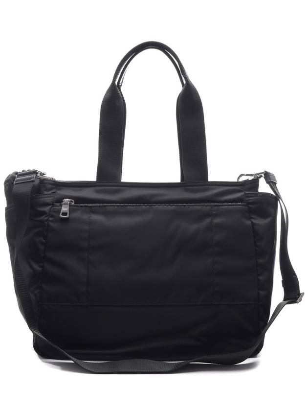 Triangle Logo Re-Nylon Baby Tote Bag Black - PRADA - BALAAN 5