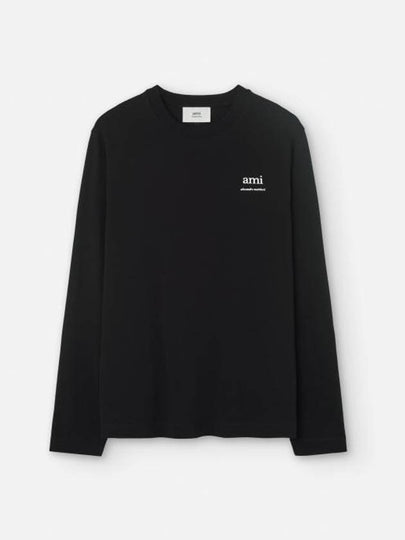 Alexandre Mattiussi Long Sleeve T-Shirt Black - AMI - BALAAN 2