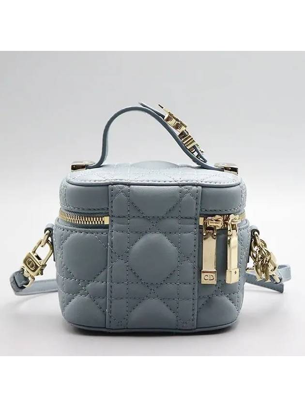 S0935ONMJ Cloud Blue Color Micro Vanity Cross Bag - DIOR - BALAAN 3