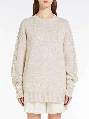 VICINI Sleeve Point Sweater XS S M241136111 002 - MAX MARA - BALAAN 1