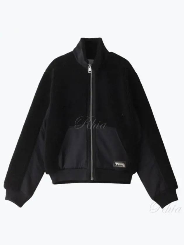 Flash Fox Zip-Up Jacket Black - MAISON KITSUNE - BALAAN 2