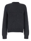 EKD Cashmere Knit Top Grey - BURBERRY - BALAAN 1