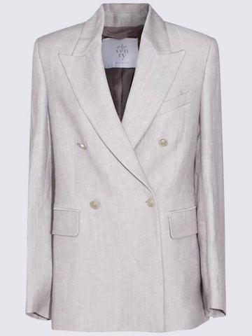 Eleventy Grey Wool Blazer - ELEVENTY MILANO - BALAAN 1