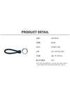 Intrecciato Leather Key Holder Black - BOTTEGA VENETA - BALAAN 6