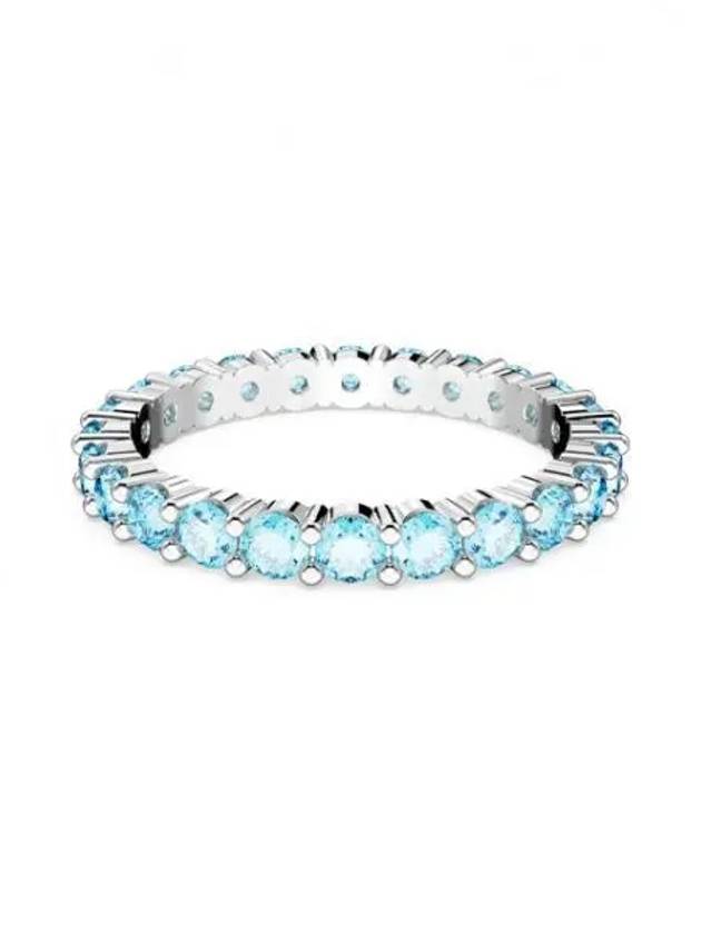 Matrix Vitore Ring Silver Blue - SWAROVSKI - BALAAN 2