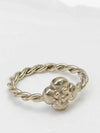 Camellia vintage gold ring 4VCHA20779 - CHANEL - BALAAN 3