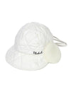 1st Quilted earring bonnet hat MX4SA511 - P_LABEL - BALAAN 9