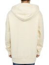 JW Anderson Flower Fleece Jersey Hooded Top Beige - MONCLER - BALAAN.