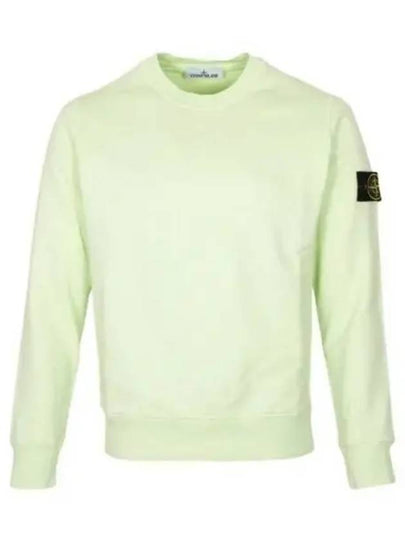 Wappen Patch Crew Neck Sweatshirt Green - STONE ISLAND - BALAAN 2