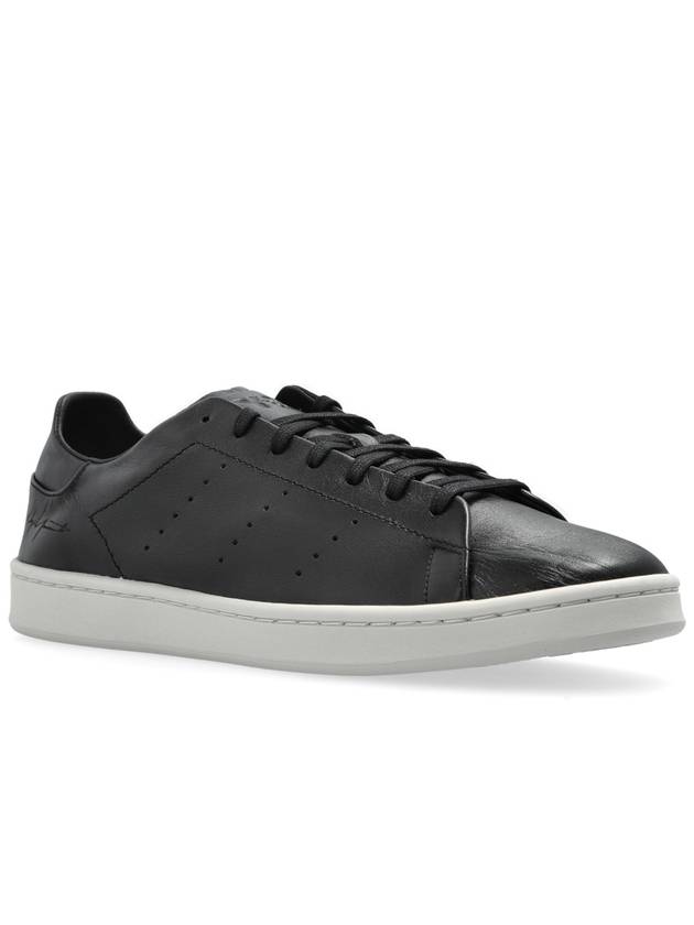 Y-3 Sports Shoes Stan Smith, Men's, Black - Y-3 - BALAAN 4