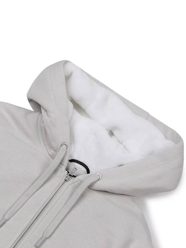 Classic Bunny 2 Zip Up Hoodie White Lining Willow Grey - MOOSE KNUCKLES - BALAAN 5