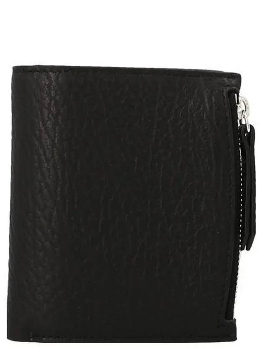 Signature Stitch Zipper Pocket Half Wallet Black - MAISON MARGIELA - BALAAN 2
