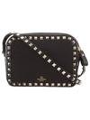 Women's Rockstud Cross Bag Black - VALENTINO - BALAAN 2