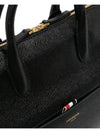 Pebble Grain Medium Duffel Bag Black - THOM BROWNE - BALAAN 5