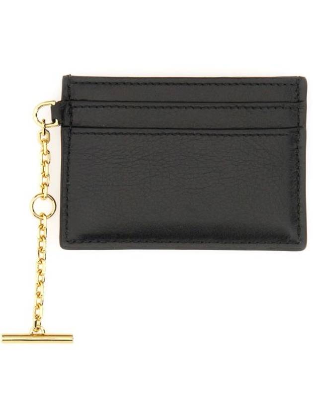 Logo Card Wallet Black - ALEXANDER MCQUEEN - BALAAN 5