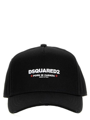 Hat BCM080805C000012124 Black - DSQUARED2 - BALAAN 1