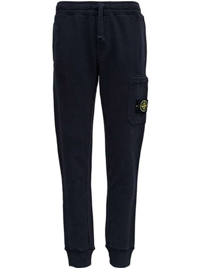 Men's Wappen Patch Training Jogger Pants Navy - STONE ISLAND - BALAAN 2