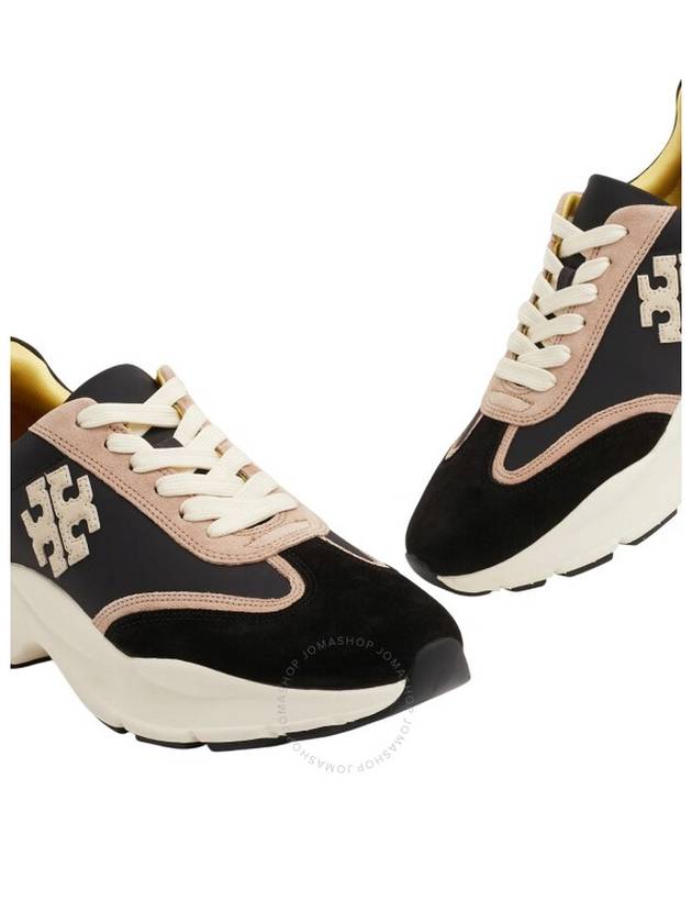 Good Luck Trainer Low Top Sneakers Black - TORY BURCH - BALAAN 3