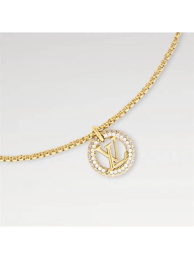 Louise By Night Necklace Gold - LOUIS VUITTON - BALAAN 3