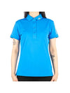 Tour Tech Short Sleeve Polo Shirt Brilliant Blue - J.LINDEBERG - BALAAN 1