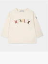 Moncler Baby Logo Long Sleeve T shirt - MONCLER - BALAAN 1