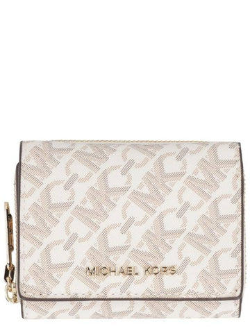 Michael Kors Empire Coated Canvas Wallet - MICHAEL KORS - BALAAN 1