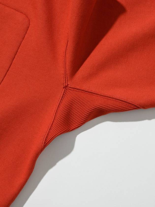 Heavy hooded zip-up red - UJBECOMING - BALAAN 6