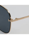 Sunglasses TF888K 01A Oversized Light Metal Asian Fit - TOM FORD - BALAAN 5