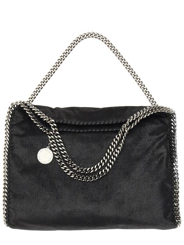 Falabella Fold Over Tote Bag Silver Black - STELLA MCCARTNEY - BALAAN 9