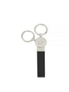 Logo Leather Key Ring Black - SALVATORE FERRAGAMO - BALAAN 2