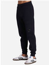 Diagonal Raised Fleece Track Pants Navy - CP COMPANY - BALAAN 4