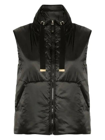 Stand up collar padded vest black - MAX MARA - BALAAN 2