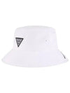 Golf Tennis Triangle Logo Bucket Hat White - AVAVE - BALAAN 1